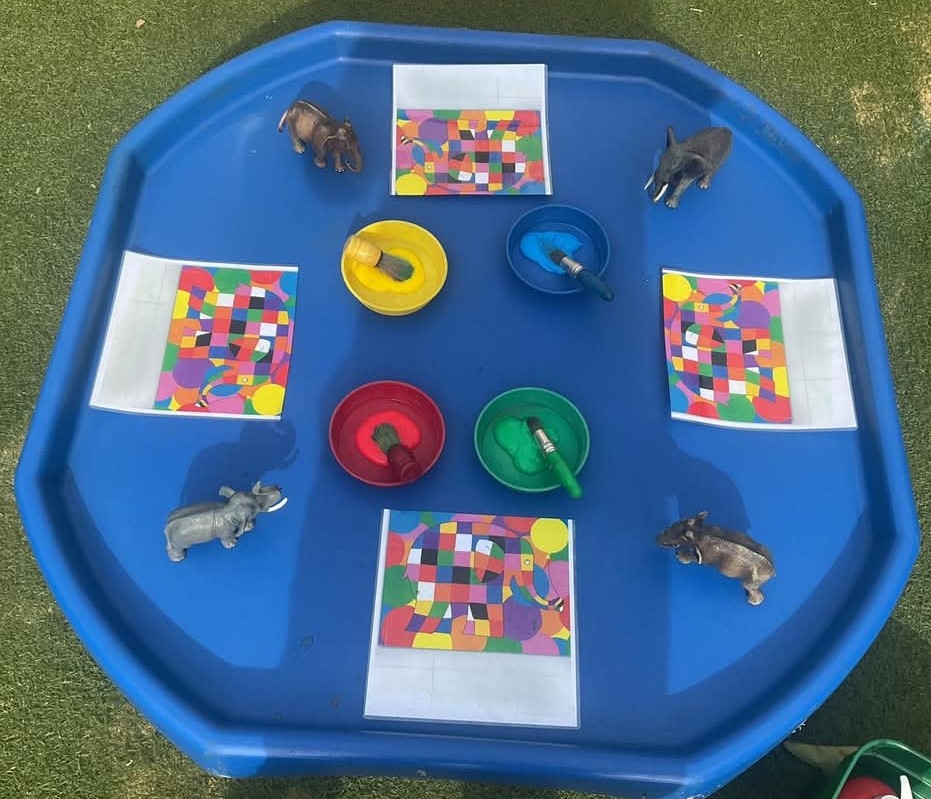Getting creative with Elmer!